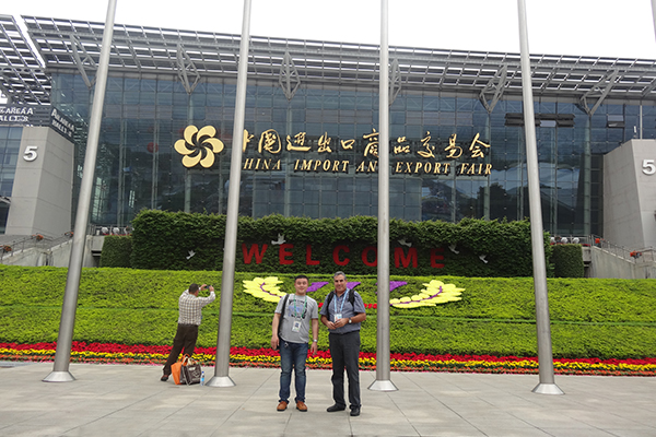進出口商品交易展會和德國客戶達成合作意向